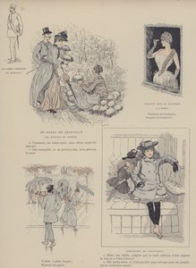 Ilustrace pro Paris Brillant (barevné lito) od Maurice Charles Mathieu Bonvoisin