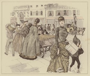 Ilustrace pro Paris Brillant (barevné lito) od Maurice Charles Mathieu Bonvoisin