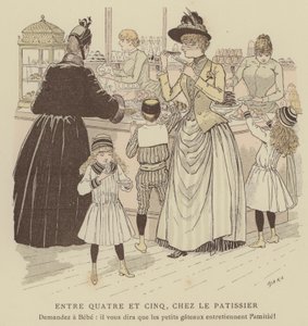 Ilustrace pro Paris Brillant (barevná litografie) od Maurice Charles Mathieu Bonvoisin