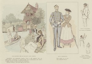 Ilustrace pro La Vie De Londres od Mars od Maurice Charles Mathieu Bonvoisin