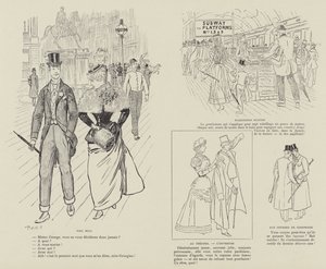 Ilustrace pro La Vie De Londres od Mars od Maurice Charles Mathieu Bonvoisin