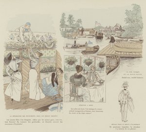 Ilustrace pro La Vie De Londres od Mars od Maurice Charles Mathieu Bonvoisin