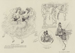 Ilustrace pro La Vie De Londres od Mars od Maurice Charles Mathieu Bonvoisin