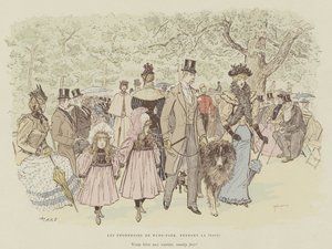 Ilustrace pro La Vie De Londres od Mars od Maurice Charles Mathieu Bonvoisin