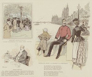 Ilustrace pro La Vie De Londres od Mars od Maurice Charles Mathieu Bonvoisin