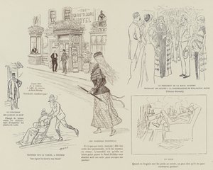 Ilustrace pro La Vie De Londres od Mars od Maurice Charles Mathieu Bonvoisin