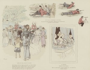 Ilustrace pro La Vie De Londres od Mars od Maurice Charles Mathieu Bonvoisin