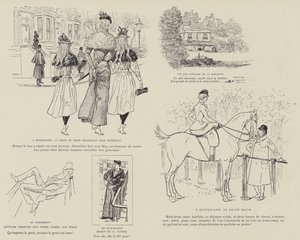 Ilustrace pro La Vie De Londres od Mars od Maurice Charles Mathieu Bonvoisin