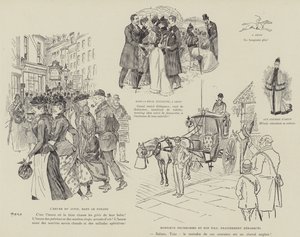 Ilustrace pro La Vie De Londres od Mars od Maurice Charles Mathieu Bonvoisin