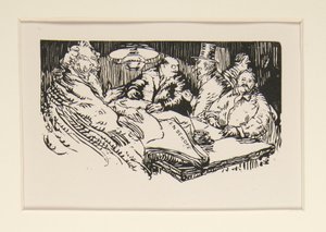 Pouliční prodavači z La Pensee, ilustrace, str. 47