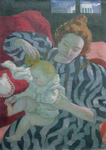 Matka myje své dítě, 1895 od Maurice Denis