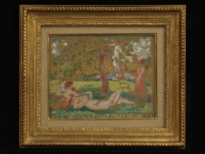 Podzimní bukolky aneb Pod jabloní od Maurice Denis