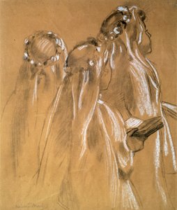 Dívky s girlandami, 1905-1906. od Maurice Denis