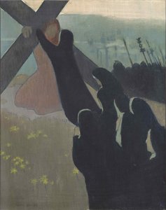 Kalvárie nebo výstup na Kalvárii, 1889. od Maurice Denis
