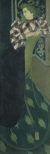 Portrét madam Ransonové v zeleném, 1893 od Maurice Denis
