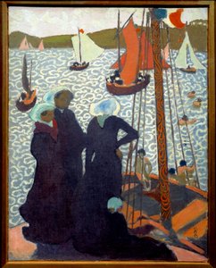 Regates Perros v Bretani od Maurice Denis