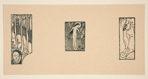 List dřevorytů od L od Maurice Denis