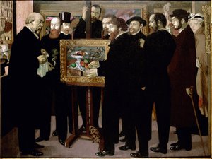 Pocta Cézannovi - Olej na plátně od Maurice Denis