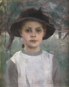Mladá dívka, 1886 od Maurice Greiffenhagen