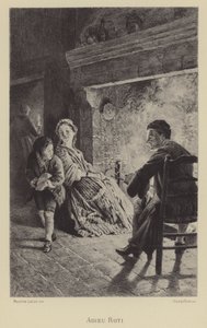 Sbohem pečeně (hlubotisk) od Maurice Leloir