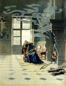 Historie Francie: Na předvečer Luconu se stal kardinálem Richelieu (Armand Jean du Plessis od Maurice Leloir