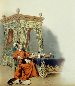 Historie Francie: Kardinál Richelieu (Armand Jean du Plessis od Maurice Leloir