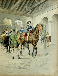 Historie Francie: Kardinál Richelieu (Armand Jean du Plessis od Maurice Leloir