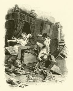 Ilustrace pro Tři mušketýry (rytina) od Maurice Leloir