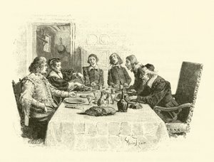 Ilustrace pro Tři mušketýry (rytina) od Maurice Leloir