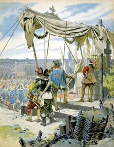 Mušketýři - v „“Richelieu““ od Maurice Leloira. od Maurice Leloir
