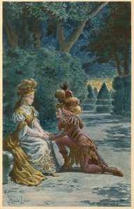Rozkoše kouzelného ostrova (ilustrace) od Maurice Leloir