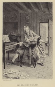 Spálené drogy (hlubotisk) od Maurice Leloir