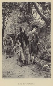 Barvínek (hlubotisk) od Maurice Leloir