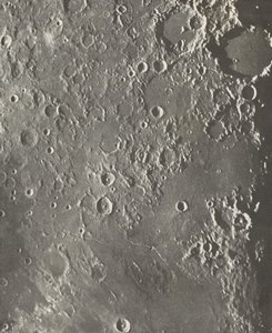 Photographie Lunaire Albategnius - Triesnecker - Manilius, 1903 od Maurice Loewy
