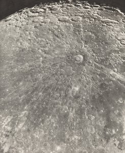 Vyfotografujte měsíční záření z Tycha – vzestupná fáze, 1899 od Maurice Loewy
