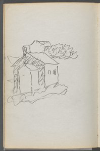 Skicář, The Dells, č. 127, strana 046: Dům od Maurice Prendergast
