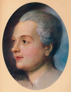 Portrét dámy, c1751 od Maurice Quentin de La Tour
