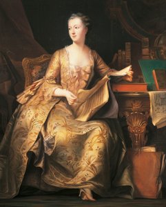 Portrét markýzy de Pompadour, kolem roku 1755 (malba)