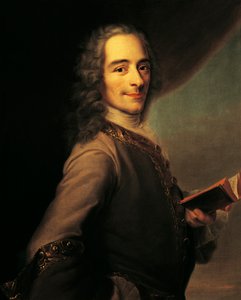 Voltairův portrét od Maurice Quentin de La Tour