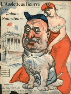 Obálka „L’Assiette au Beurre“, Satirický v barvách od Maurice Radiguet