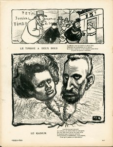 Máslový talíř, číslo 195, satirické barvy od Maurice Radiguet