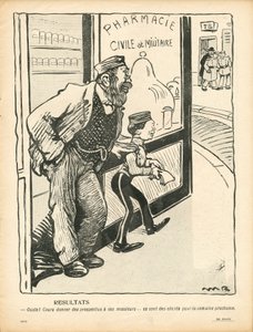 Máslový talíř, číslo 207, satirické barvy od Maurice Radiguet