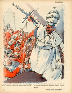 Máslový talíř, číslo 283, satirické barvy od Maurice Radiguet