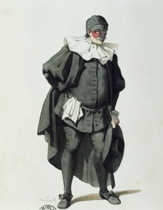 Dottor Balanzone v roce 1653, Maurice Sand (1823-1889) od Maurice Sand
