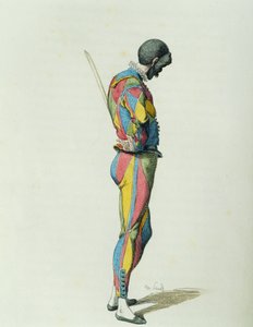 Harlekýn v roce 1858, Maurice Sand (1823-1889) od Maurice Sand