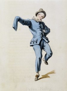 Peppe Nappa (Pierrot nebo Peppe-Nappa) čerpá z „Masques et bouffons“ (italská komedie), text a kresby Maurice Sand, grafiky A. Manceau, předmluva Georges Sand, Paris, Michel Lévy Frères od Maurice Sand