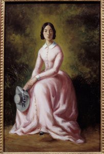 Portrét zpěvačky Pauline Viardot (1821-1910) Obraz Maurice Sanda (1823-1889) Paříž 19. století, musee de la Vie Romantique - Portrét zpěvačky Pauline Viardot (1821-1910). Obraz Maurice Sanda (1823-1889) od Maurice Sand