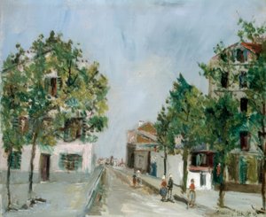 Bourg-la-Reine von Maurice Utrillo