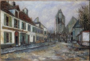 náves od Maurice Utrillo