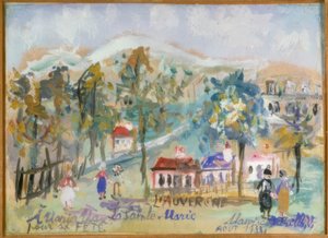 Auvergne, La Sainte-Marie od Maurice Utrillo